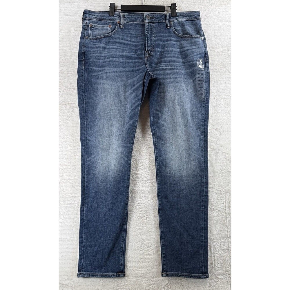 American Eagle 38-32 Athletic Skinny Flex NWT Men's Jeans Blue Denim